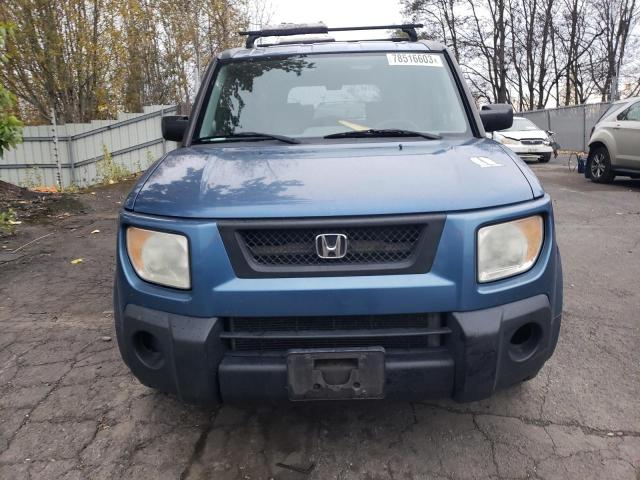 5J6YH28766L005150 - 2005 HONDA ELEMENT EX BLUE photo 5