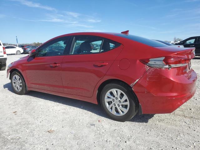 KMHD74LF4HU392288 - 2017 HYUNDAI ELANTRA SE RED photo 2