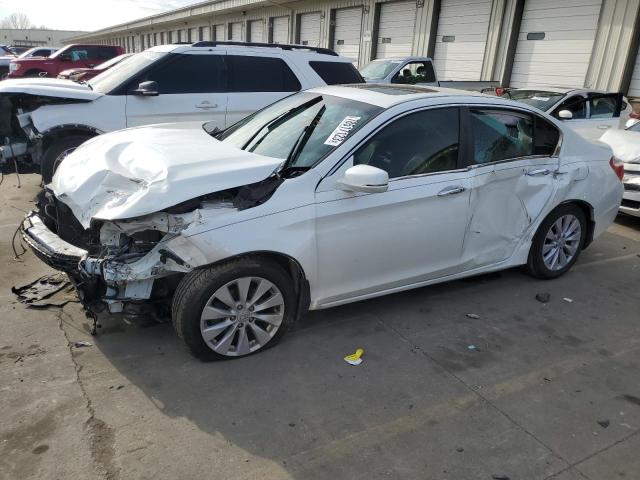 1HGCR2F81DA218784 - 2013 HONDA ACCORD EXL WHITE photo 1