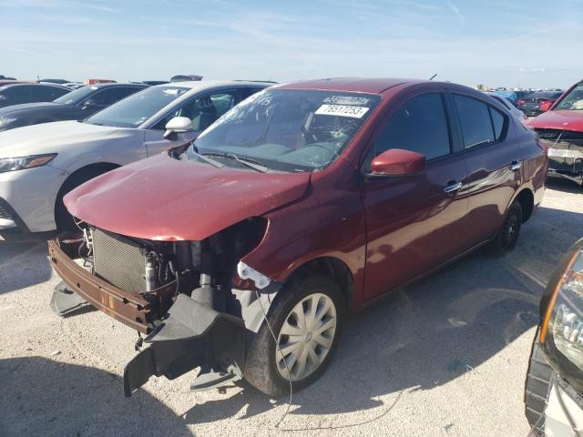 3N1CN7AP7HK426097 - 2017 NISSAN VERSA S RED photo 2