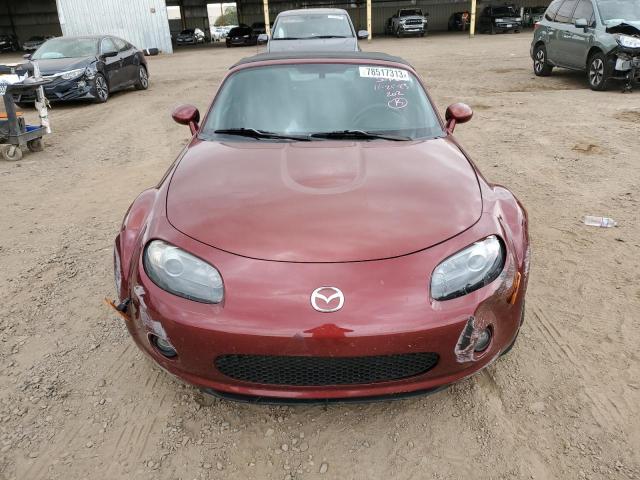 JM1NC25FX60103456 - 2006 MAZDA MX-5 MIATA BURGUNDY photo 5