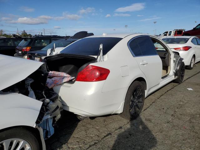 JN1CV6AR4CM970450 - 2012 INFINITI G37 WHITE photo 3