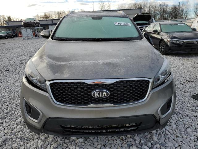 5XYPG4A33GG089223 - 2016 KIA SORENTO LX GRAY photo 5