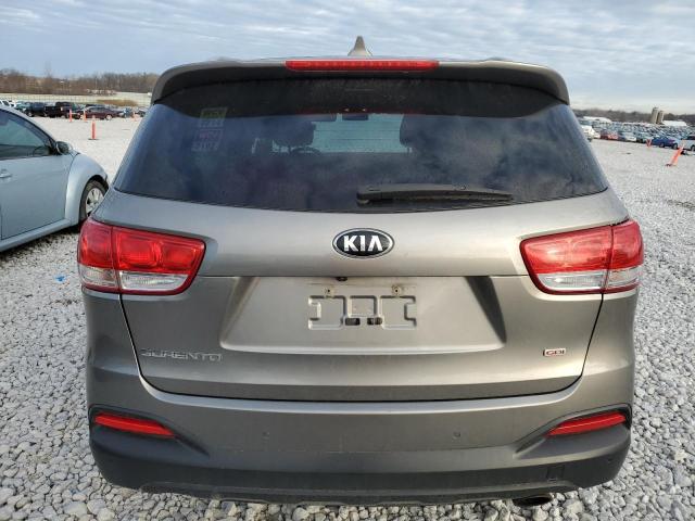 5XYPG4A33GG089223 - 2016 KIA SORENTO LX GRAY photo 6