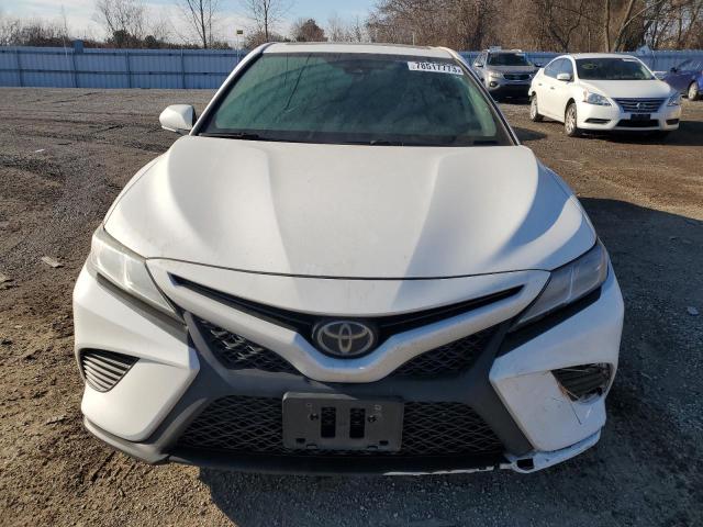 4T1B11HK0KU189659 - 2019 TOYOTA CAMRY L WHITE photo 5