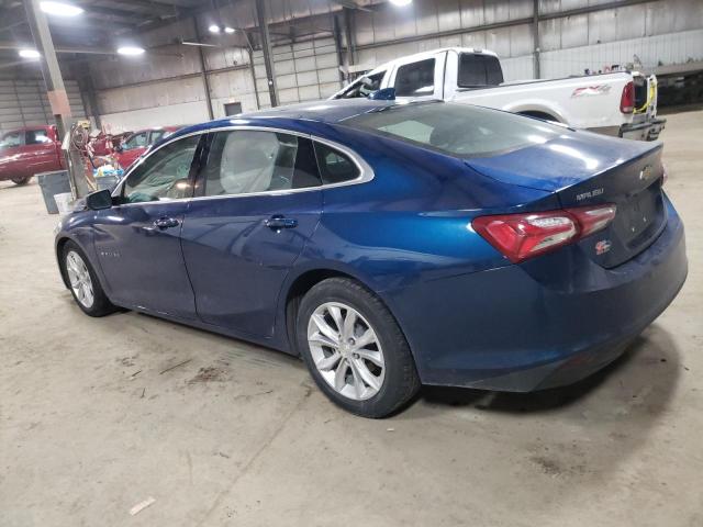 1G1ZF5SU5KF153761 - 2019 CHEVROLET MALIBU HYBRID BLUE photo 2