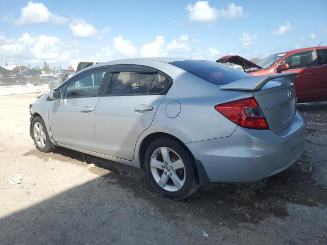 19XFB2F59CE008631 - 2012 HONDA CIVIC LX SILVER photo 2