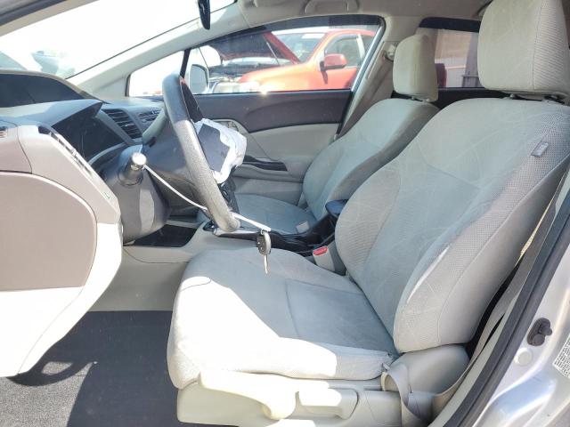 19XFB2F59CE008631 - 2012 HONDA CIVIC LX SILVER photo 7