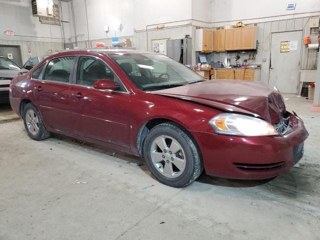 2G1WT58K481376973 - 2008 CHEVROLET IMPALA LT MAROON photo 4