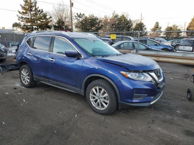 JN8AT2MVXLW111528 - 2020 NISSAN ROGUE S BLUE photo 4