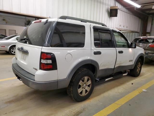 1FMEU73E26UA89660 - 2006 FORD EXPLORER XLT WHITE photo 3