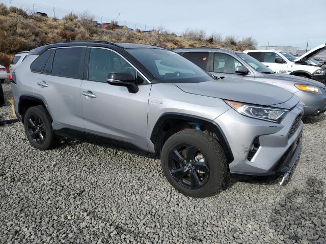 4T3E6RFV0MU059725 - 2021 TOYOTA RAV4 XSE SILVER photo 4