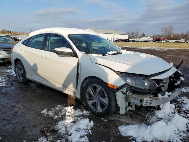 2HGFC2F60KH505688 - 2019 HONDA CIVIC LX WHITE photo 4