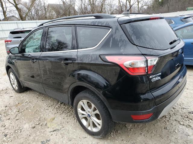 1FMCU9HD4JUD34745 - 2018 FORD ESCAPE SEL BLACK photo 2