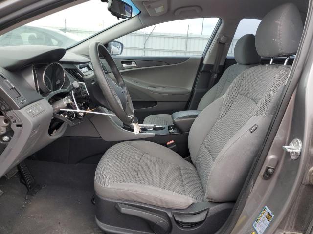 5NPEB4AC4CH481121 - 2012 HYUNDAI SONATA GLS GRAY photo 7