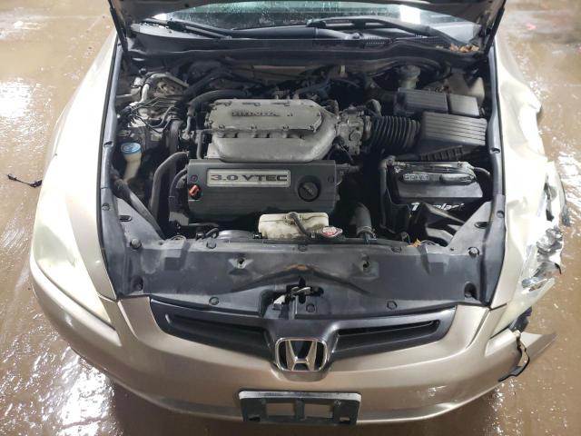 1HGCM66814A006490 - 2004 HONDA ACCORD EX BEIGE photo 11