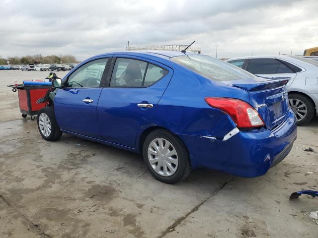 3N1CN7AP0GL898070 - 2016 NISSAN VERSA S BLUE photo 2