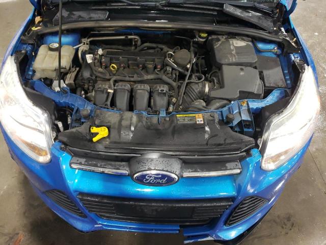 1FADP3F26DL129085 - 2013 FORD FOCUS SE BLUE photo 11