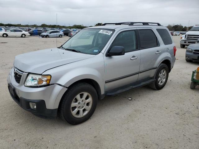 4F2CY0C77AKM04465 - 2010 MAZDA TRIBUTE I SILVER photo 1