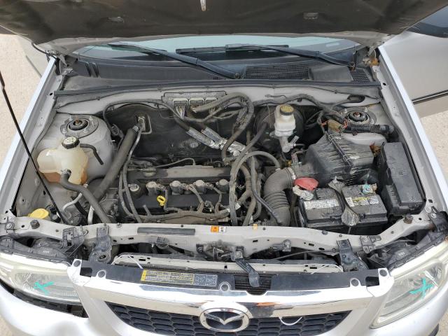 4F2CY0C77AKM04465 - 2010 MAZDA TRIBUTE I SILVER photo 12