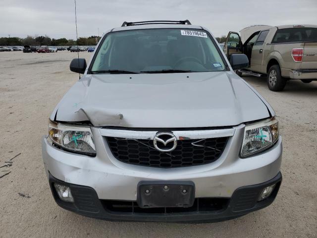 4F2CY0C77AKM04465 - 2010 MAZDA TRIBUTE I SILVER photo 5