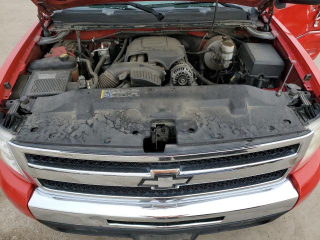 3GCPCSE00BG184994 - 2011 CHEVROLET SILVERADO C1500 LT RED photo 11