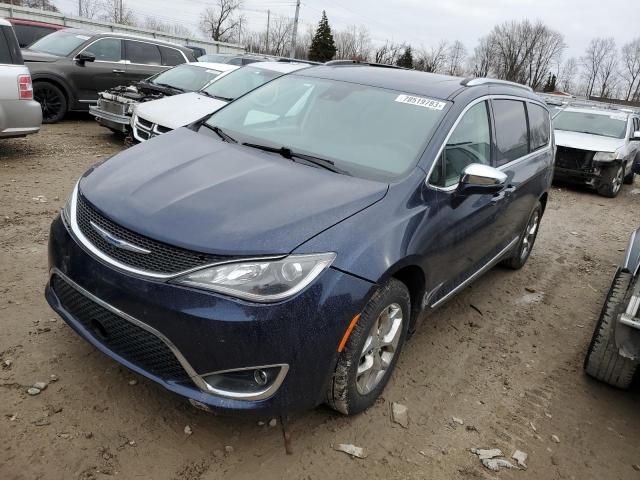 2C4RC1GG2KR593425 - 2019 CHRYSLER PACIFICA LIMITED BLUE photo 1