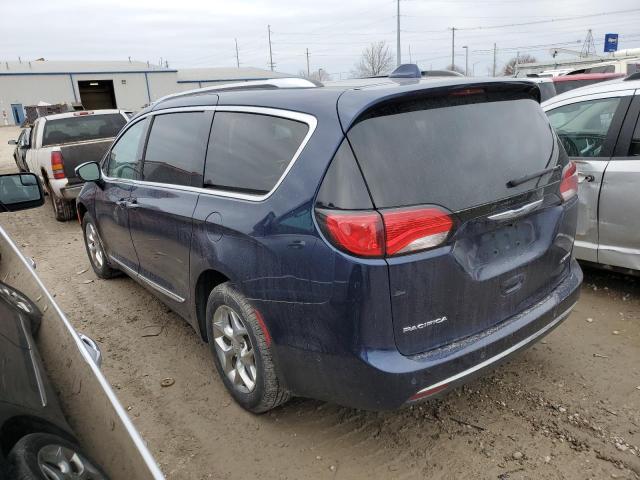 2C4RC1GG2KR593425 - 2019 CHRYSLER PACIFICA LIMITED BLUE photo 2