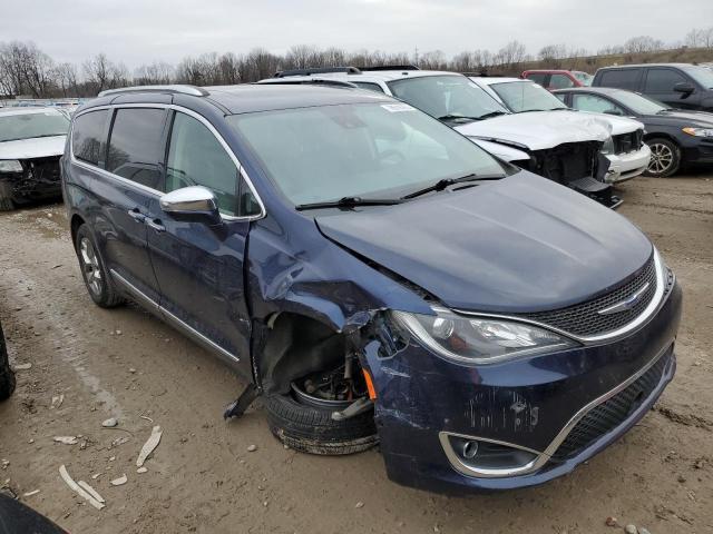 2C4RC1GG2KR593425 - 2019 CHRYSLER PACIFICA LIMITED BLUE photo 4