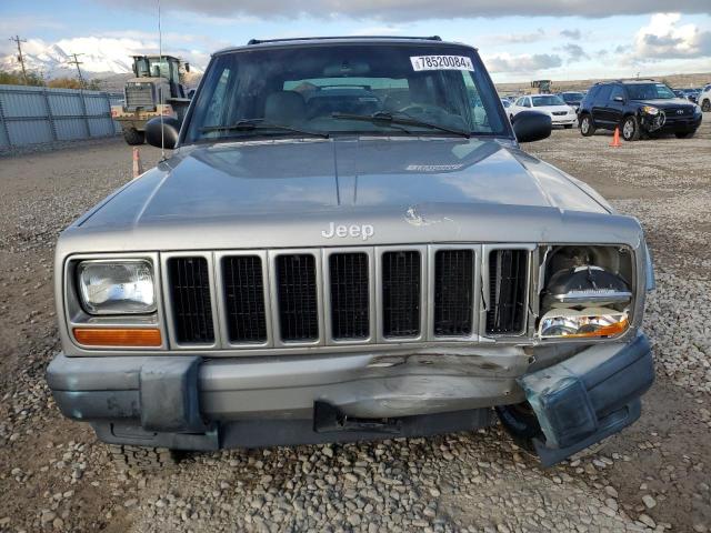 1J4FF48S31L575810 - 2001 JEEP CHEROKEE SPORT GRAY photo 5