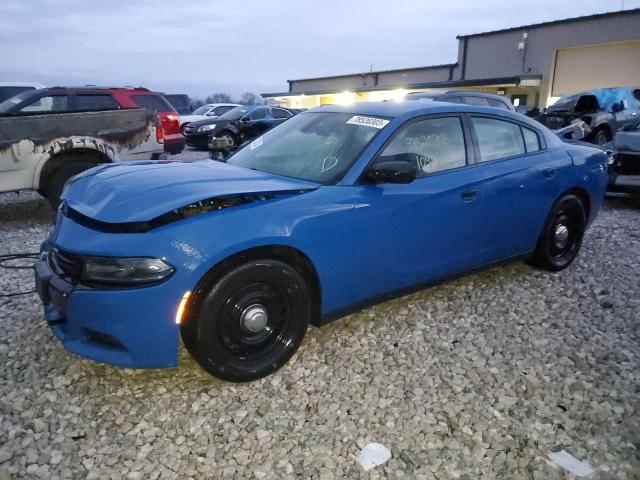 2C3CDXKT8GH271089 - 2016 DODGE CHARGER POLICE BLUE photo 1