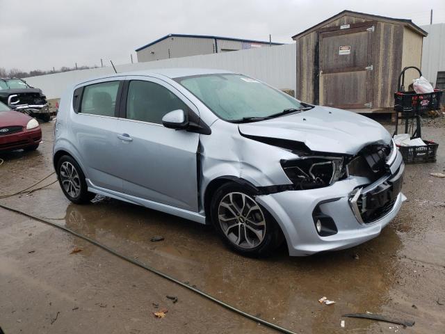 1G1JD6SB1H4103404 - 2017 CHEVROLET SONIC LT SILVER photo 4