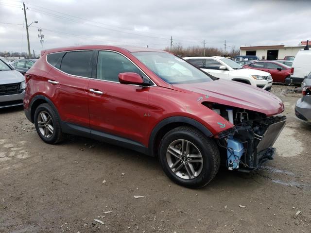 5XYZTDLB6HG440765 - 2017 HYUNDAI SANTA FE S BURGUNDY photo 4