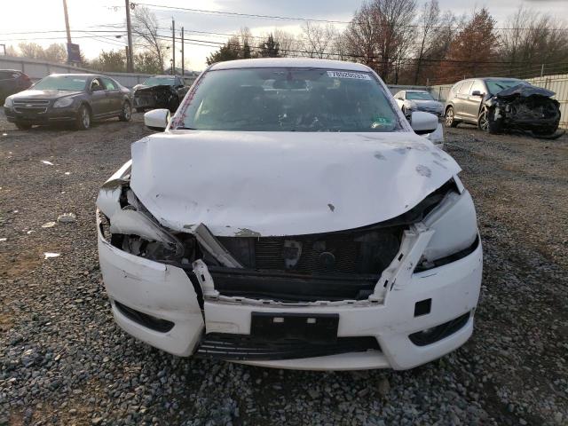 3N1AB7AP5EL627714 - 2014 NISSAN SENTRA S WHITE photo 5