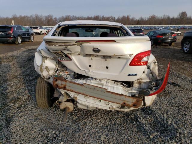 3N1AB7AP5EL627714 - 2014 NISSAN SENTRA S WHITE photo 6