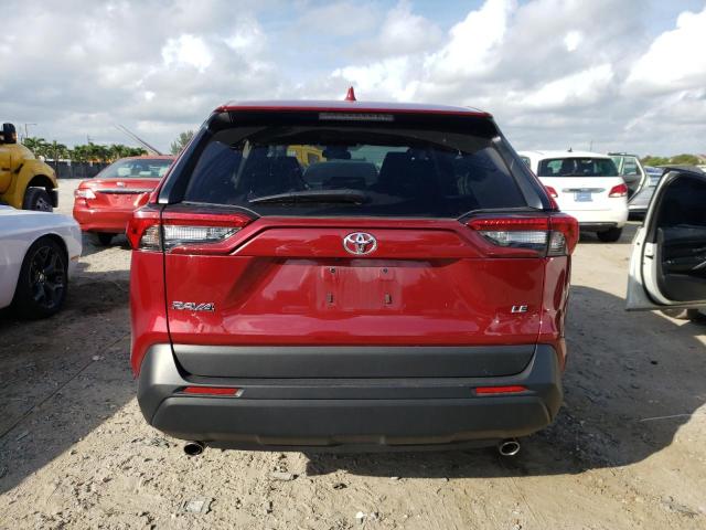 2T3H1RFV7PW243575 - 2023 TOYOTA RAV4 LE RED photo 6