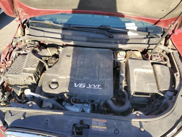 1G4GE5ED5BF233943 - 2011 BUICK LACROSSE CXS RED photo 11
