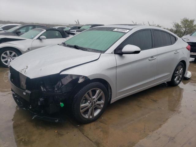 KMHD84LF8HU378830 - 2017 HYUNDAI ELANTRA SE SILVER photo 1