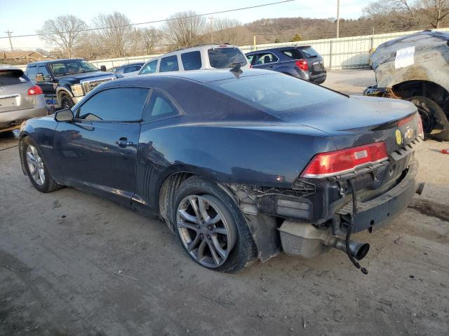 2G1FE1E34E9272030 - 2014 CHEVROLET CAMARO LS BLUE photo 2