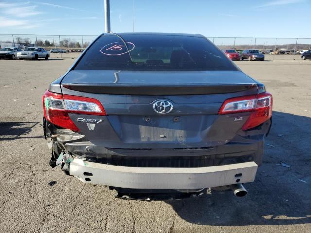 4T1BF1FK9CU156374 - 2012 TOYOTA CAMRY BASE GRAY photo 6