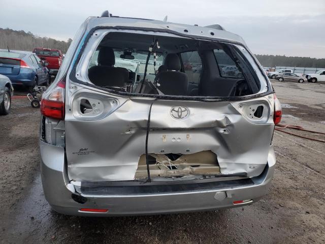 5TDKZ3DC8LS044012 - 2020 TOYOTA SIENNA LE SILVER photo 6