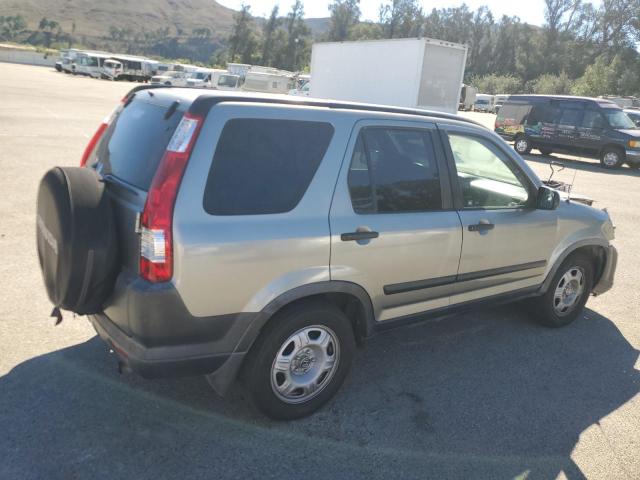 JHLRD68566C024473 - 2006 HONDA CR-V LX SILVER photo 3