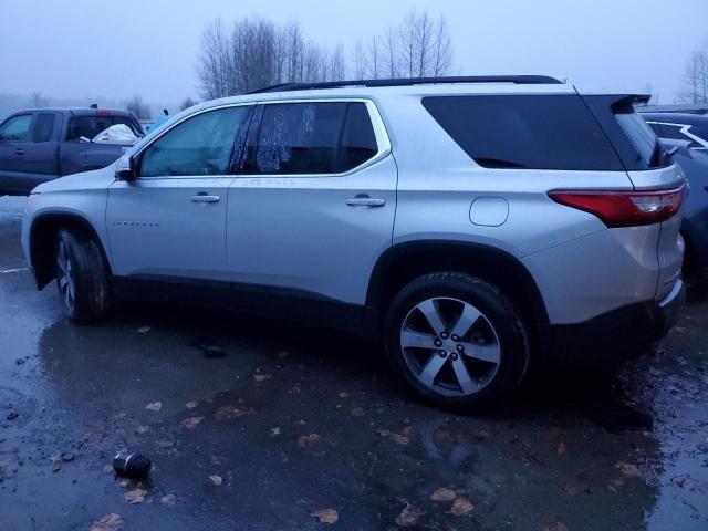 1GNEVHKW4KJ257061 - 2019 CHEVROLET TRAVERSE LT SILVER photo 2