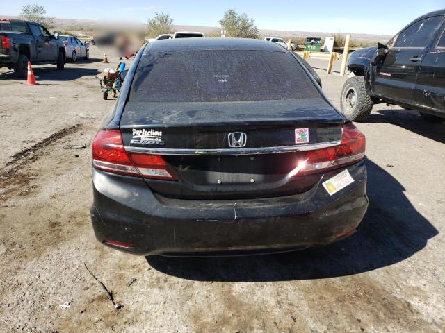 19XFB2E51EE086308 - 2014 HONDA CIVIC LX BLACK photo 6