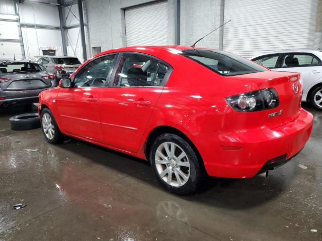 JM1BK32F181785656 - 2008 MAZDA 3 I RED photo 2