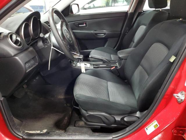 JM1BK32F181785656 - 2008 MAZDA 3 I RED photo 7