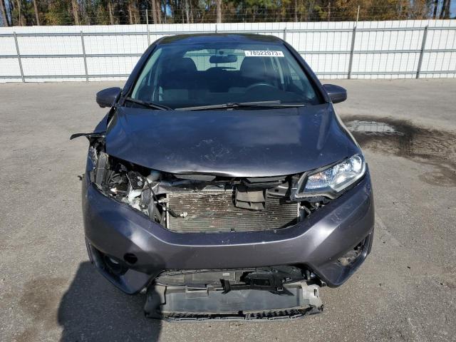 JHMGK5H79GX030007 - 2016 HONDA FIT EX GRAY photo 5