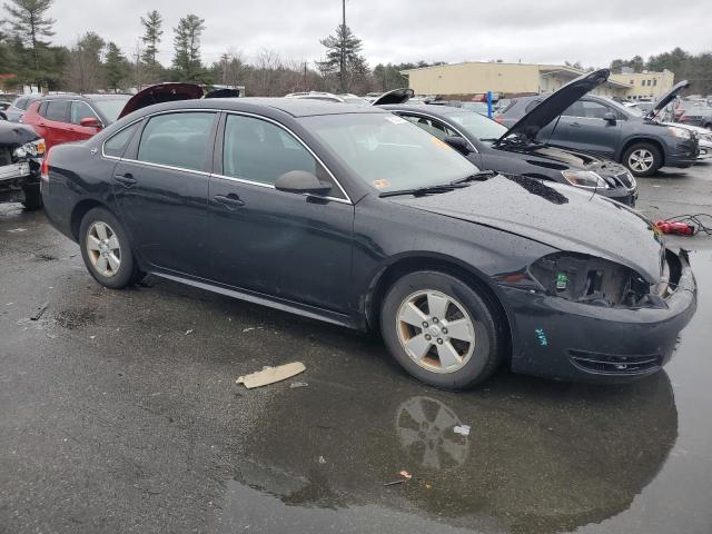 2G1WT57N391172730 - 2009 CHEVROLET IMPALA 1LT BLACK photo 4