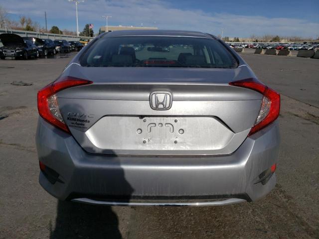 2HGFC2F62MH544074 - 2021 HONDA CIVIC LX SILVER photo 6