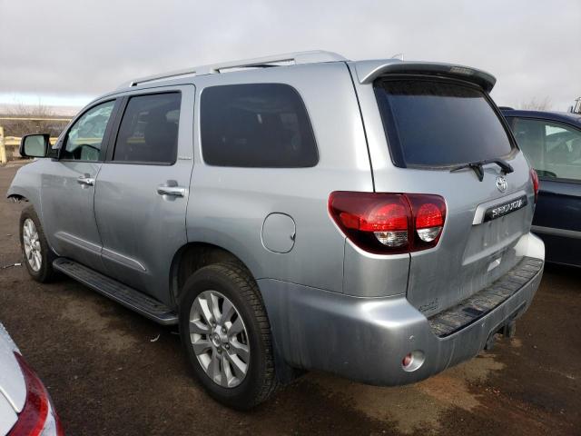 5TDDY5G19LS175273 - 2020 TOYOTA SEQUOIA PLATINUM GRAY photo 2